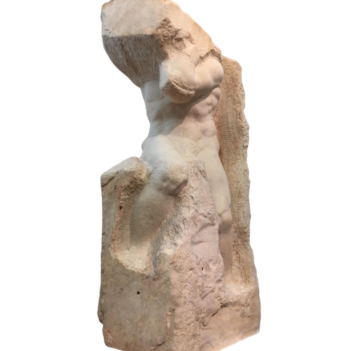 Michelangelo's Slave of Atlas