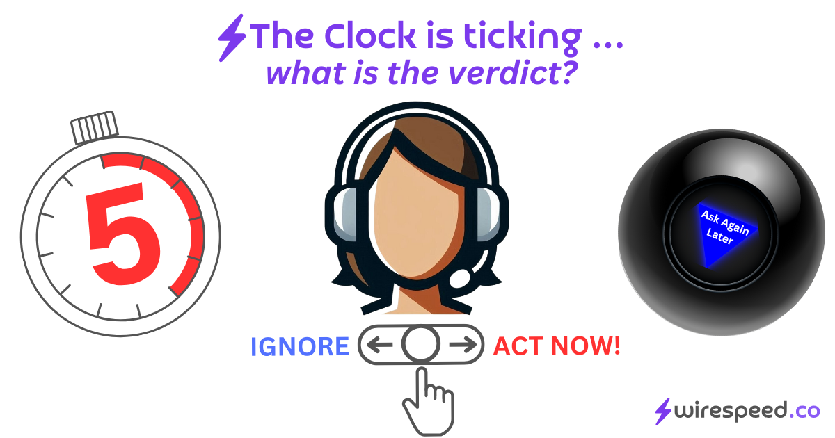 The Clock is Ticking!