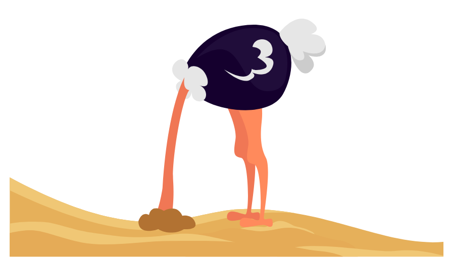 Head in the sand